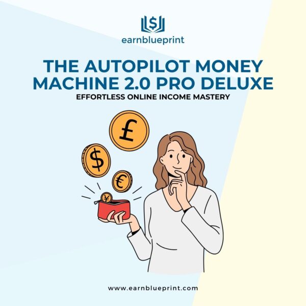 The Autopilot Money Machine 2.0 Pro Deluxe: Effortless Online Income Mastery
